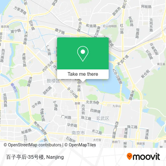 百子亭后-35号楼 map