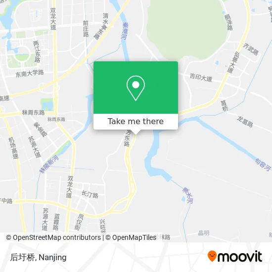 后圩桥 map