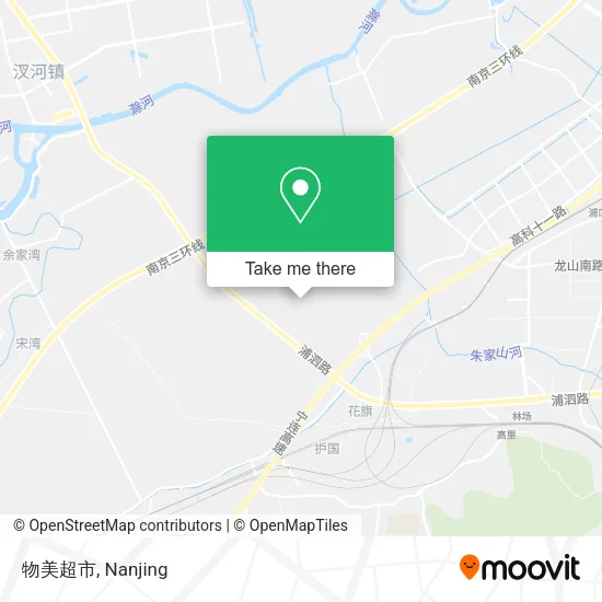 物美超市 map