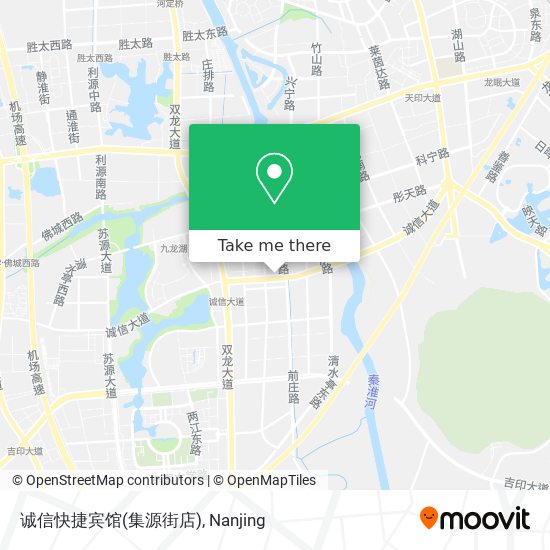诚信快捷宾馆(集源街店) map