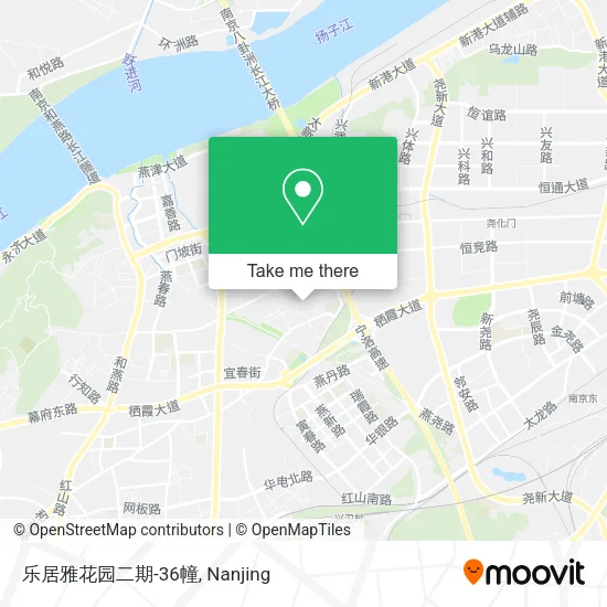 乐居雅花园二期-36幢 map