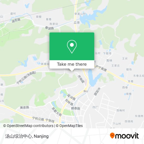汤山综治中心 map