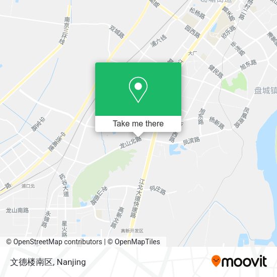 文德楼南区 map