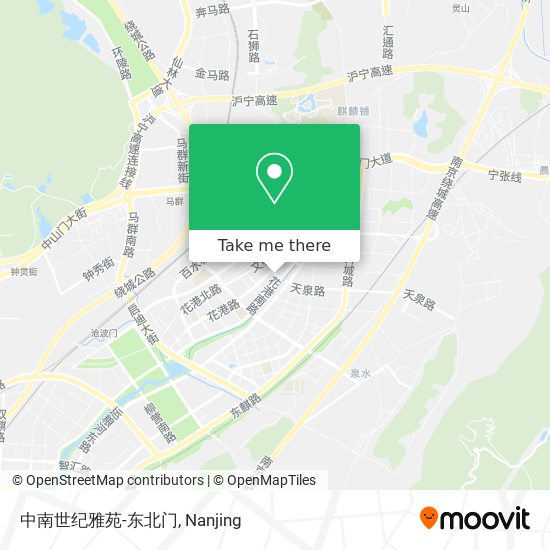 中南世纪雅苑-东北门 map