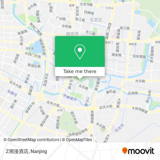 Z潮漫酒店 map