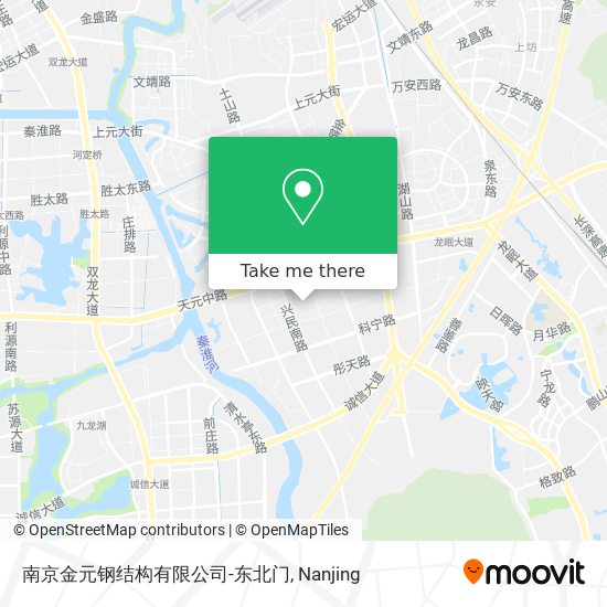 南京金元钢结构有限公司-东北门 map