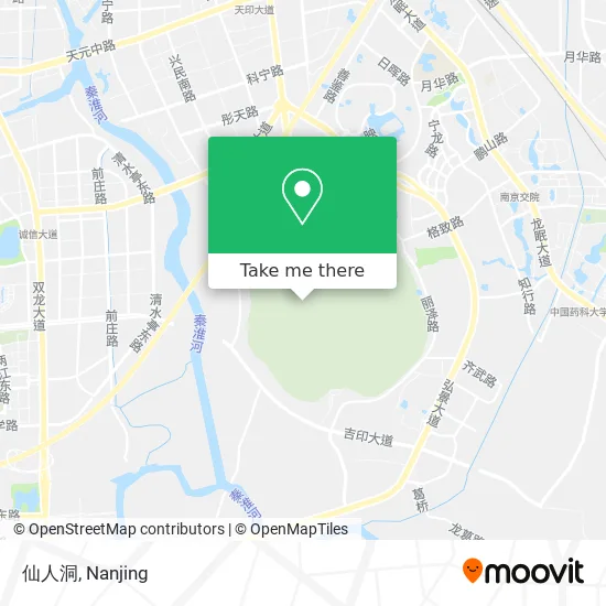 仙人洞 map