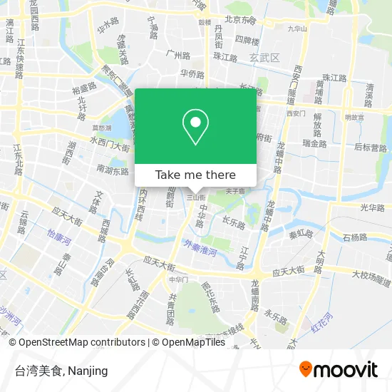 台湾美食 map