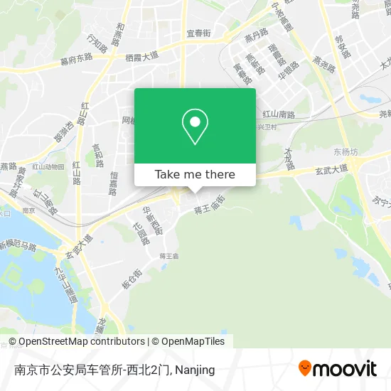 南京市公安局车管所-西北2门 map
