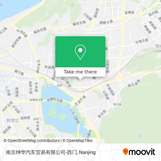 南京绅华汽车贸易有限公司-西门 map