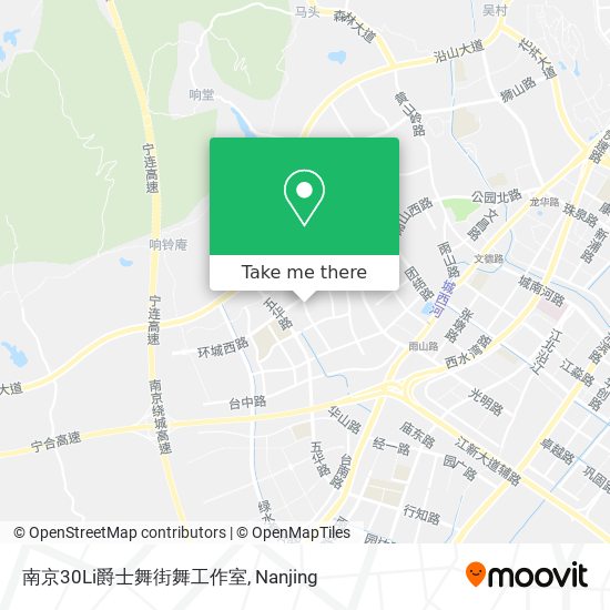 南京30Li爵士舞街舞工作室 map