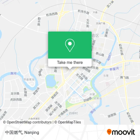 中国燃气 map