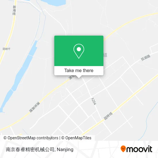南京春睿精密机械公司 map
