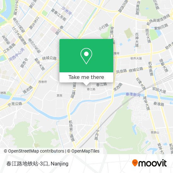春江路地铁站-3口 map