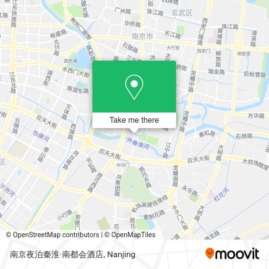 南京夜泊秦淮·南都会酒店 map