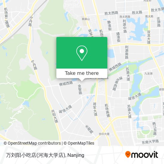 万刘阳小吃店(河海大学店) map