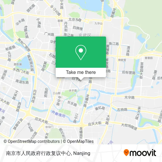 南京市人民政府行政复议中心 map