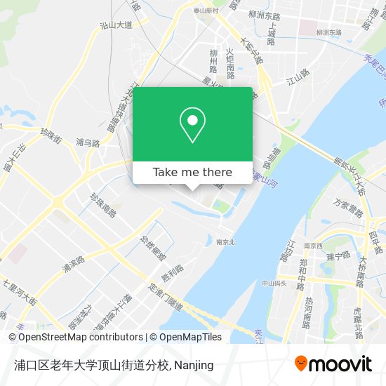 浦口区老年大学顶山街道分校 map