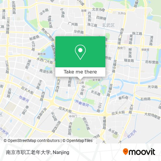 南京市职工老年大学 map