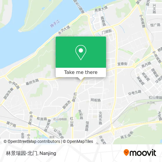 林景瑞园-北门 map
