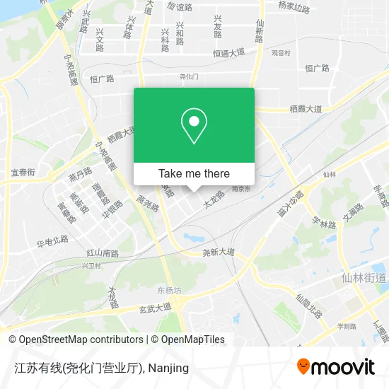 江苏有线(尧化门营业厅) map