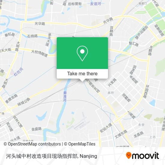 河头城中村改造项目现场指挥部 map
