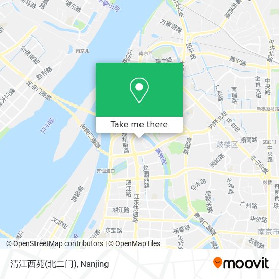 清江西苑(北二门) map