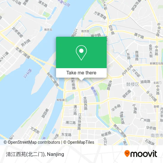 清江西苑(北二门) map