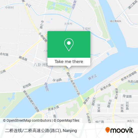 二桥连线/二桥高速公路(路口) map