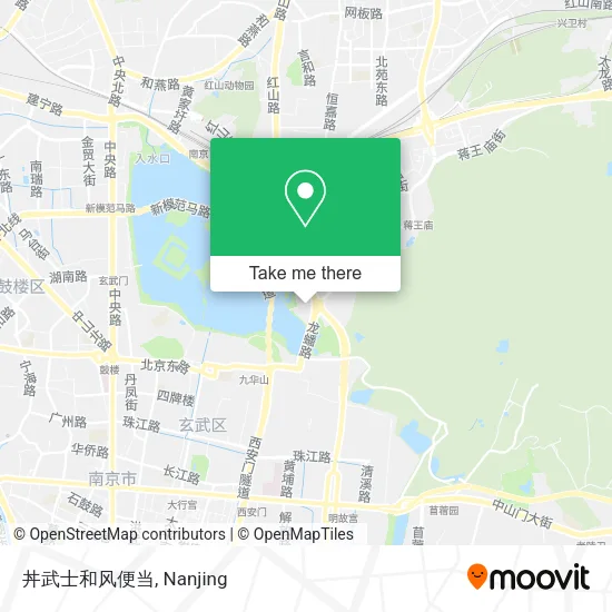丼武士和风便当 map