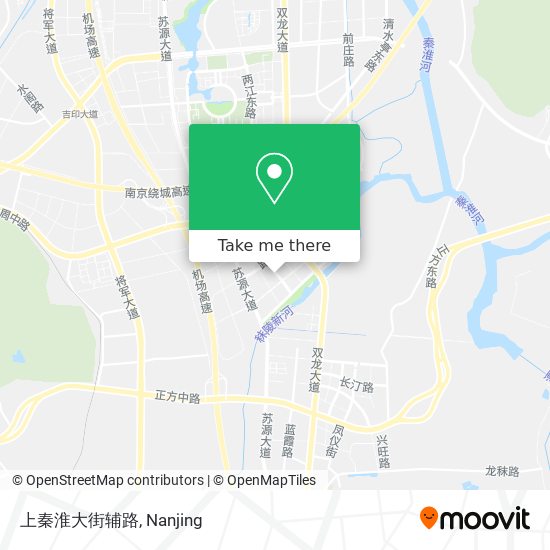 上秦淮大街辅路 map