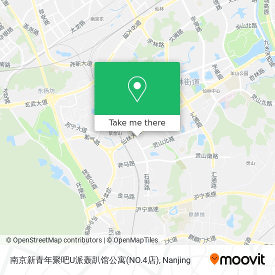 南京新青年聚吧U派轰趴馆公寓(NO.4店) map