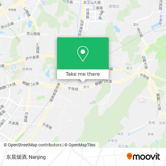东晨烟酒 map