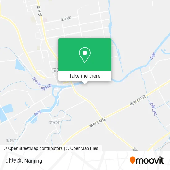 北埂路 map