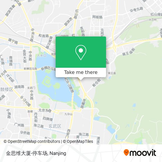 金思维大厦-停车场 map
