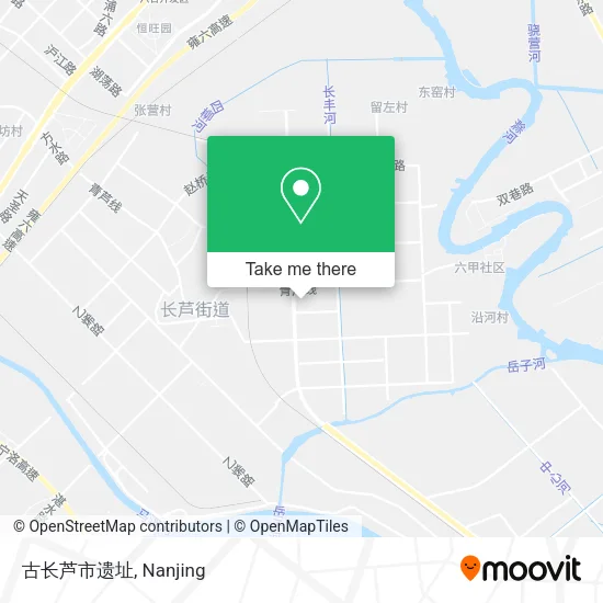 古长芦市遗址 map