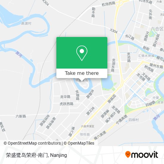 荣盛鹭岛荣府-南门 map