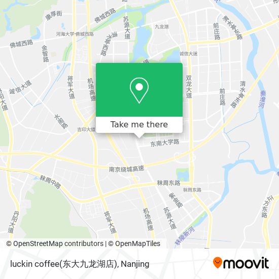 luckin coffee(东大九龙湖店) map