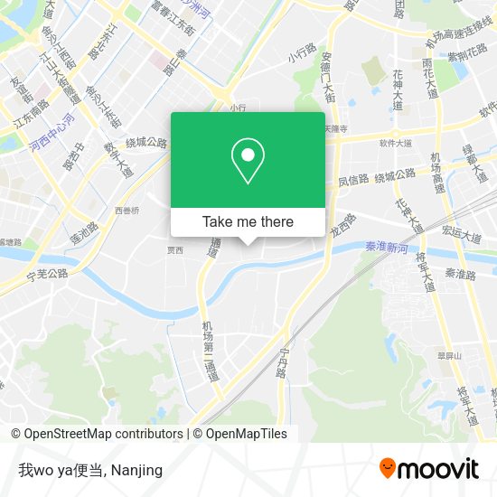 我wo ya便当 map