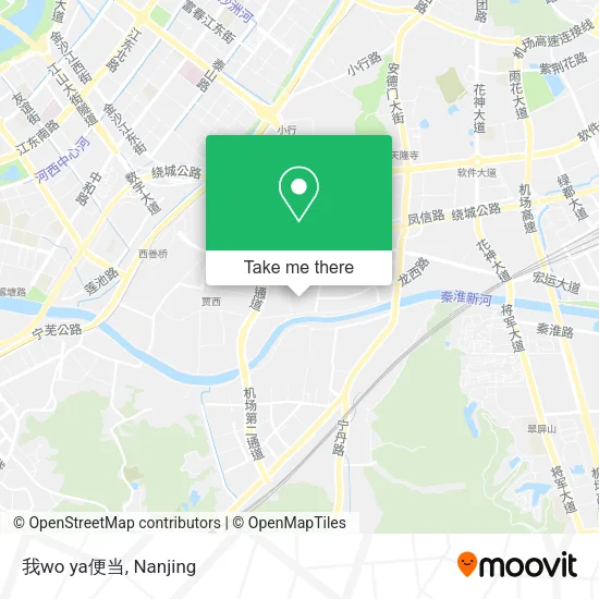 我wo ya便当 map