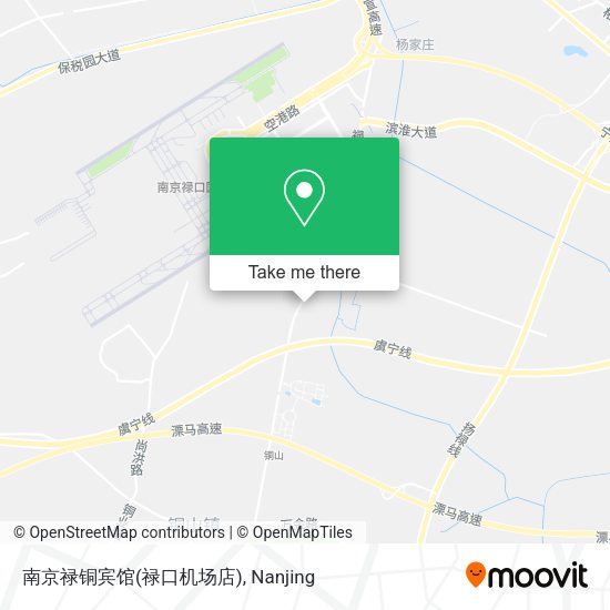 南京禄铜宾馆(禄口机场店) map