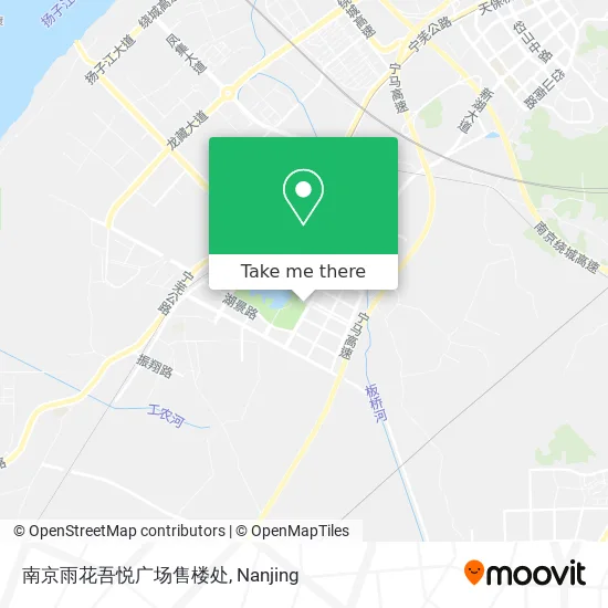 南京雨花吾悦广场售楼处 map
