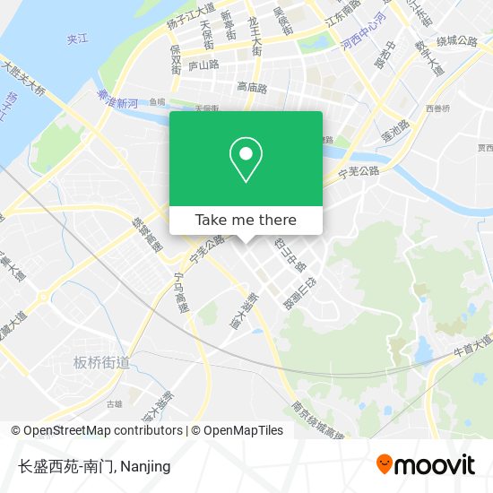 长盛西苑-南门 map