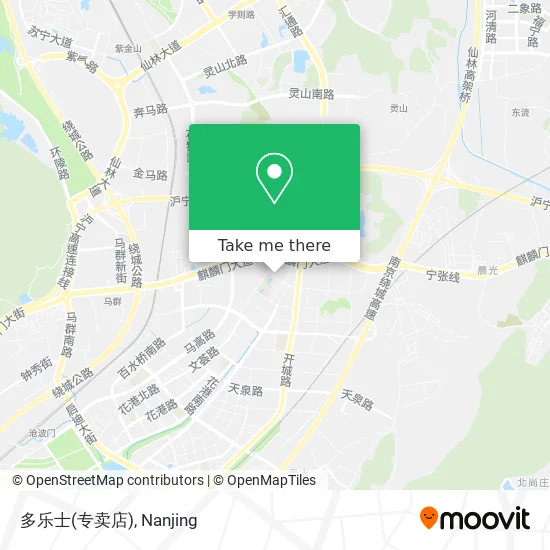 多乐士(专卖店) map
