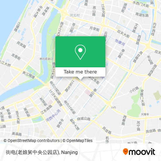街电(老娘舅中央公园店) map