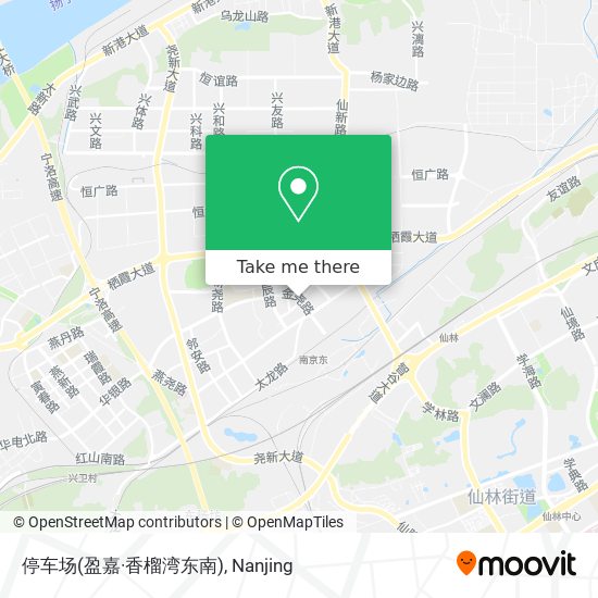 停车场(盈嘉·香榴湾东南) map