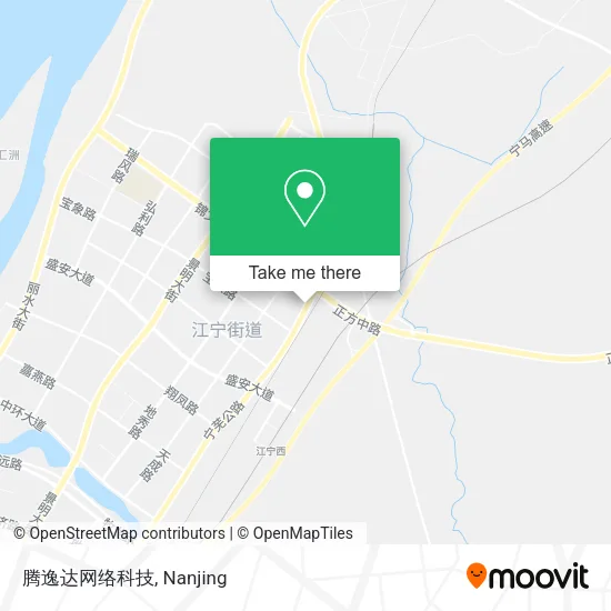 腾逸达网络科技 map