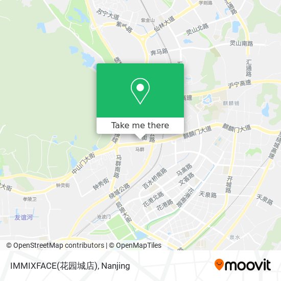 IMMIXFACE(花园城店) map