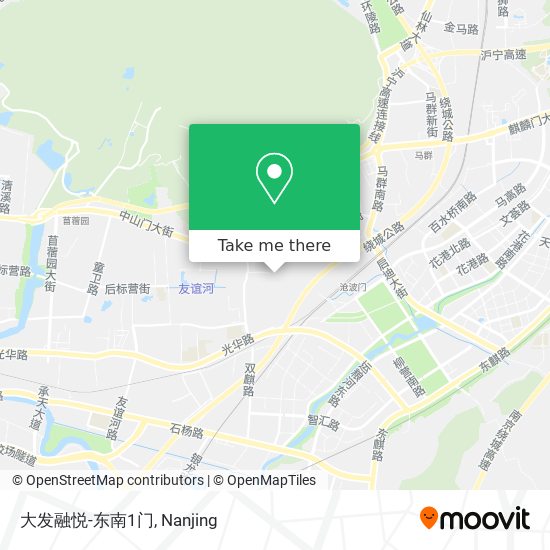 大发融悦-东南1门 map