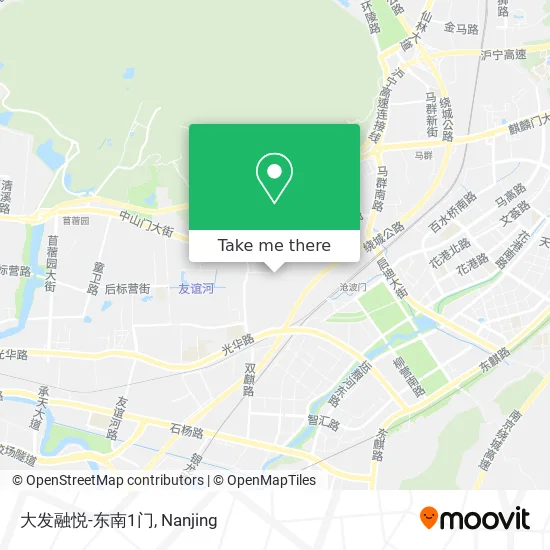 大发融悦-东南1门 map